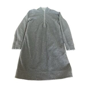 Tommy Bahama Women's Dress 1/2 Zip Reversible Gray Black Size 17x35
